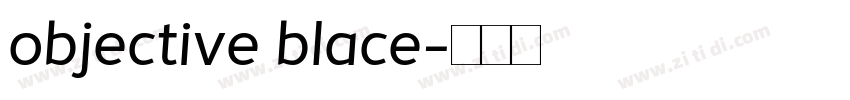 objective blace字体转换